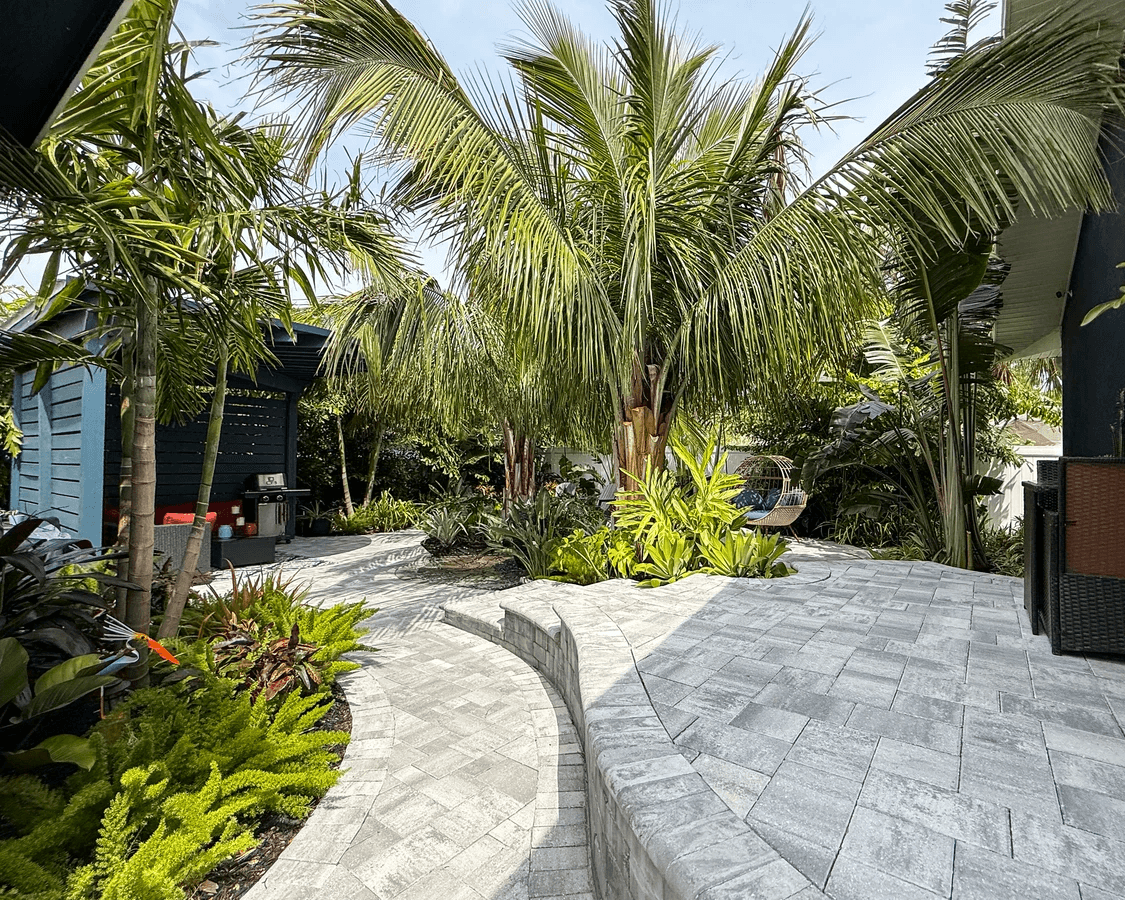 Backyard Resort Getaway before the transformation