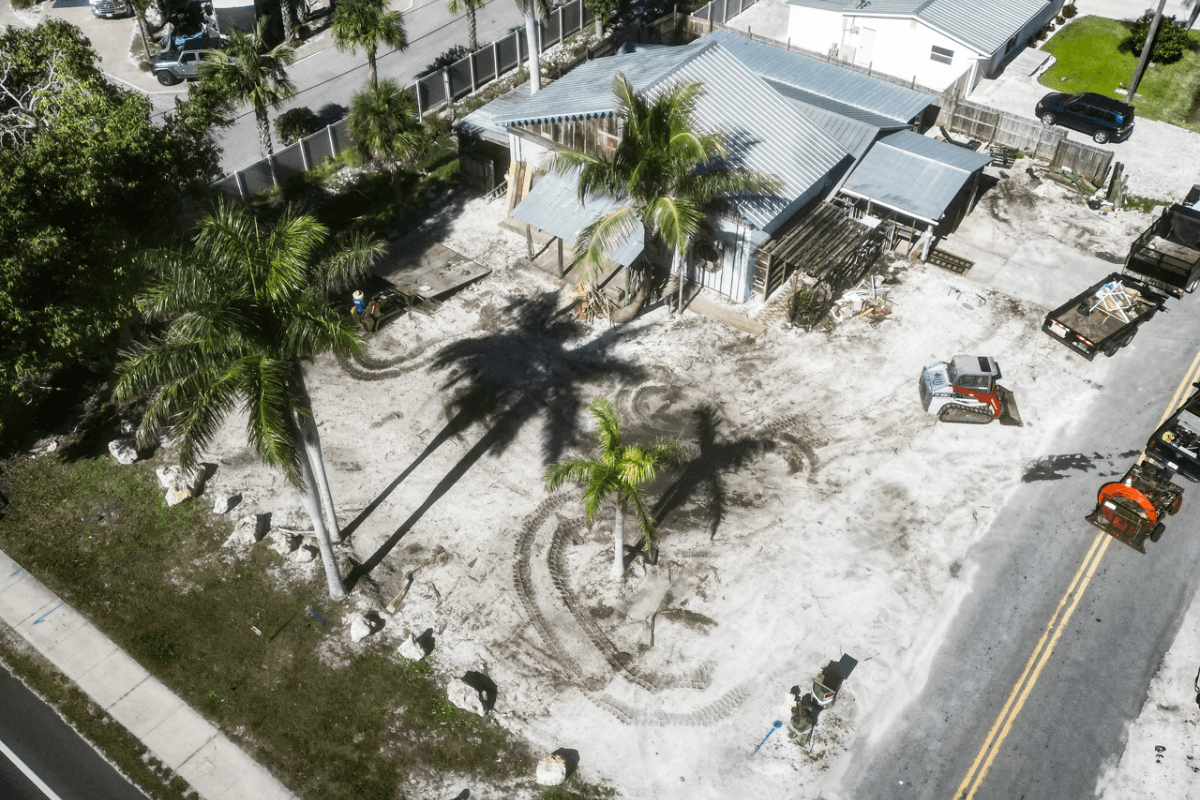 Arrows and Bow Mercantile — before and after landscaping photo 1