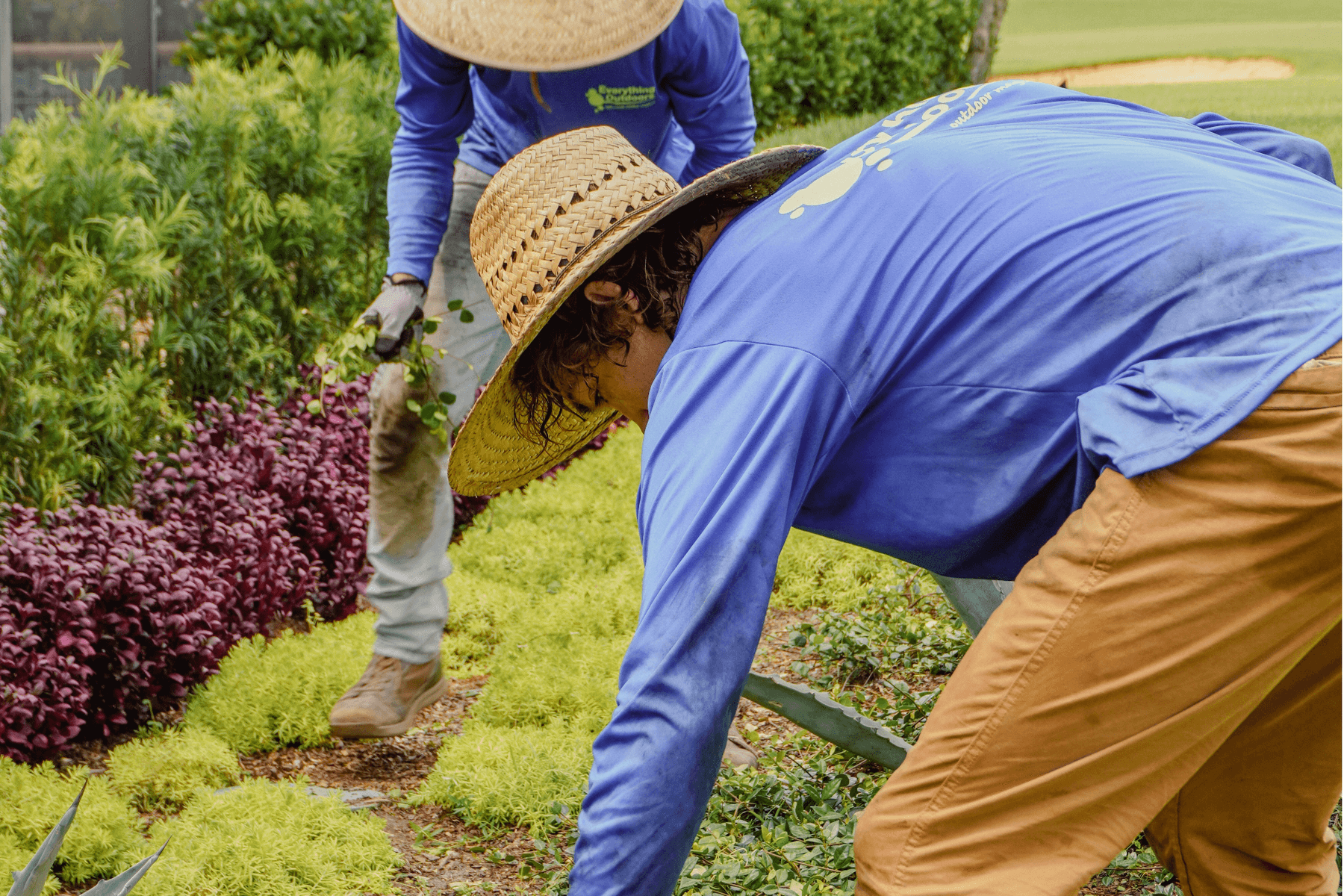 The Everything Outdoors team at work in Tampa Bay