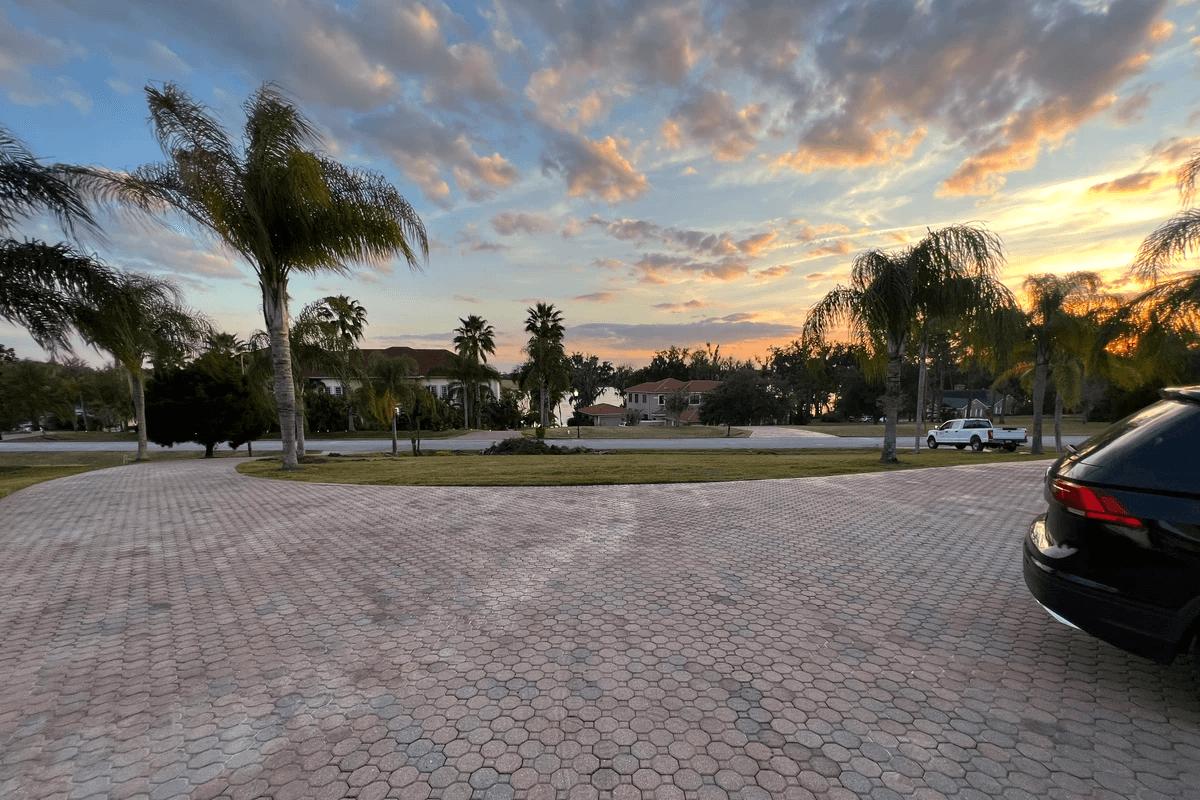 Lake Jovita Estate — before and after landscaping photo 3